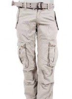 Pantalon Color hueso 